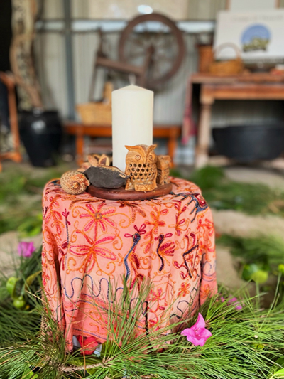 midwinter festival candle