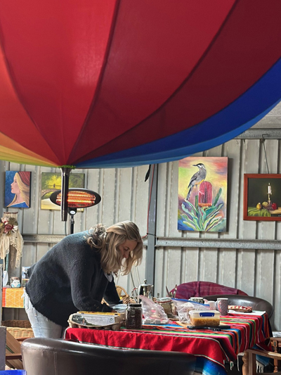 Adrienne Quenby at work